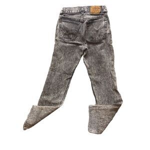Levi's‎ 501 Adult 27x32 Gray Stone Wash Button Fly American Workwear Mens